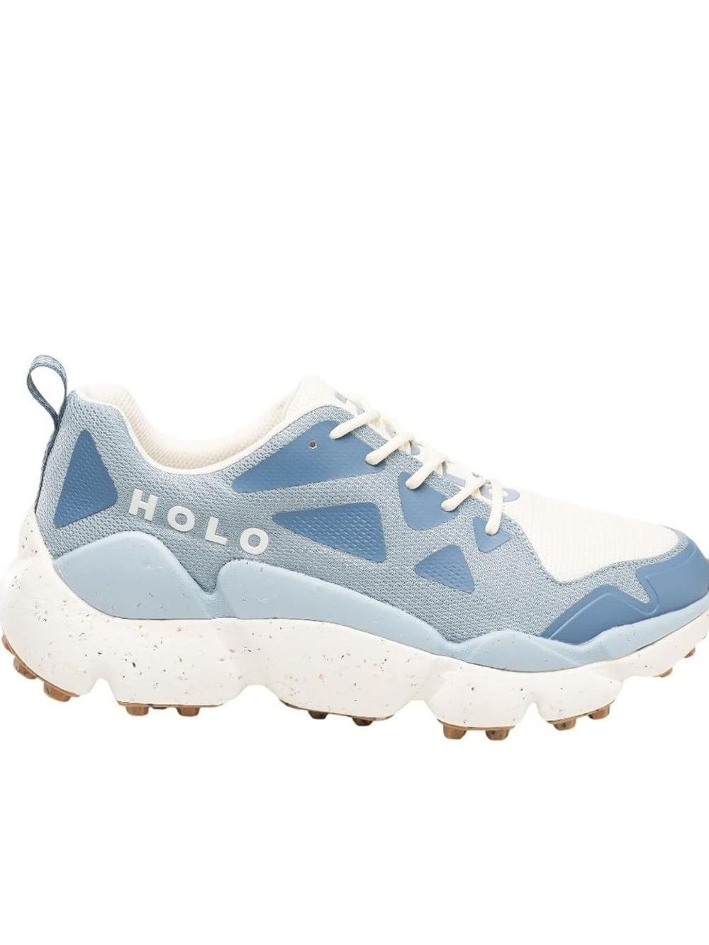 HOLO Footwear Light Blue & Off-White Honest Foam Trail/Hiking Sneakers - Size 13